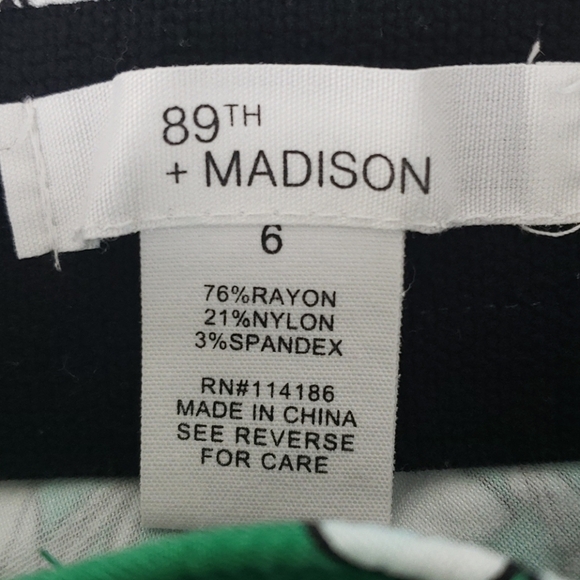 89TH + Madison Crop Ankle Pants 6 Mid Rise Skinny - Picture 3 of 12